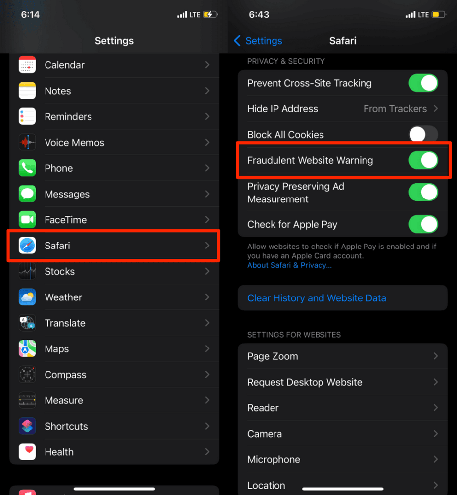 09 block pop up ads safari iphone 946x1024 1 طريقة إيقاف النوافذ المنبثقة على الجوال (أندرويد وآيفون)
