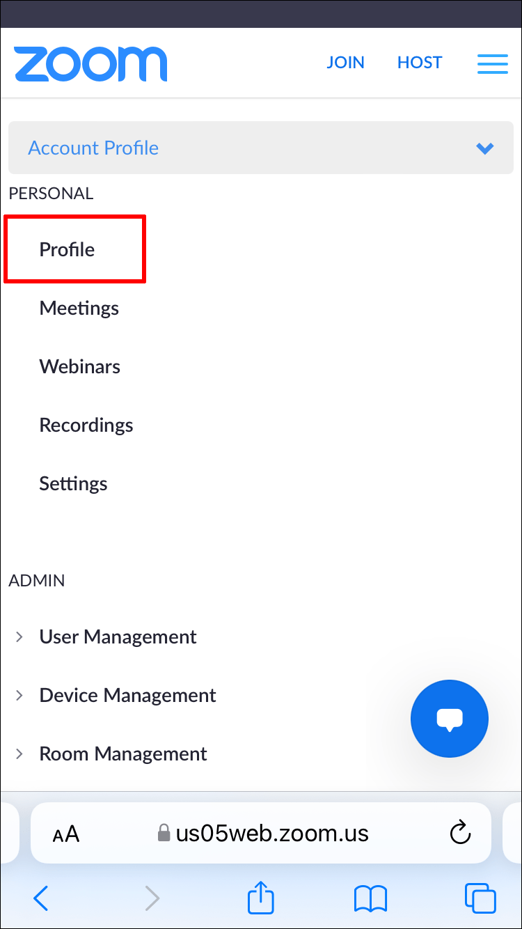 19 2 1 Comment supprimer une photo de profil Zoom