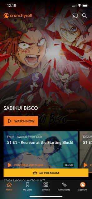 3crunchyroll أفضل 7 تطبيقات لمشاهدة الرسوم المتحركة مجانًا