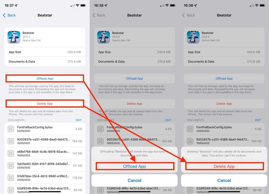 قد يؤدي إلغاء تحميل التطبيقات وحذفها إلى مسح بعض ذاكرات التخزين المؤقت الخاطئة.
