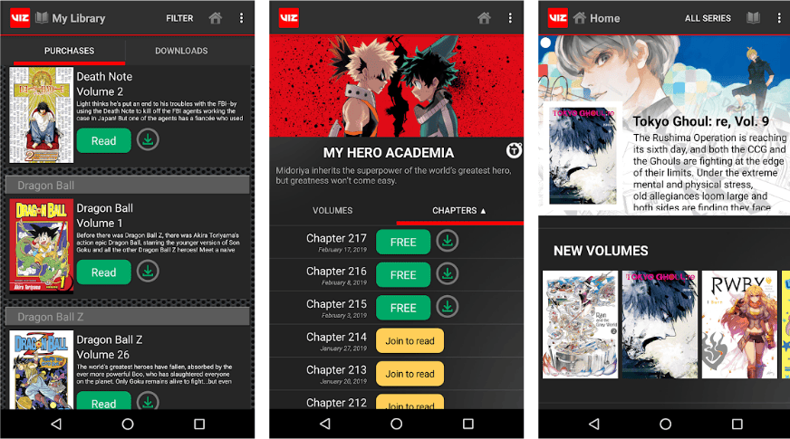 قائمة 5 أفضل تطبيقات لقراءة المانجا بالعربية والانجليزية 5 أفضل تطبيقات لقراءة المانجا