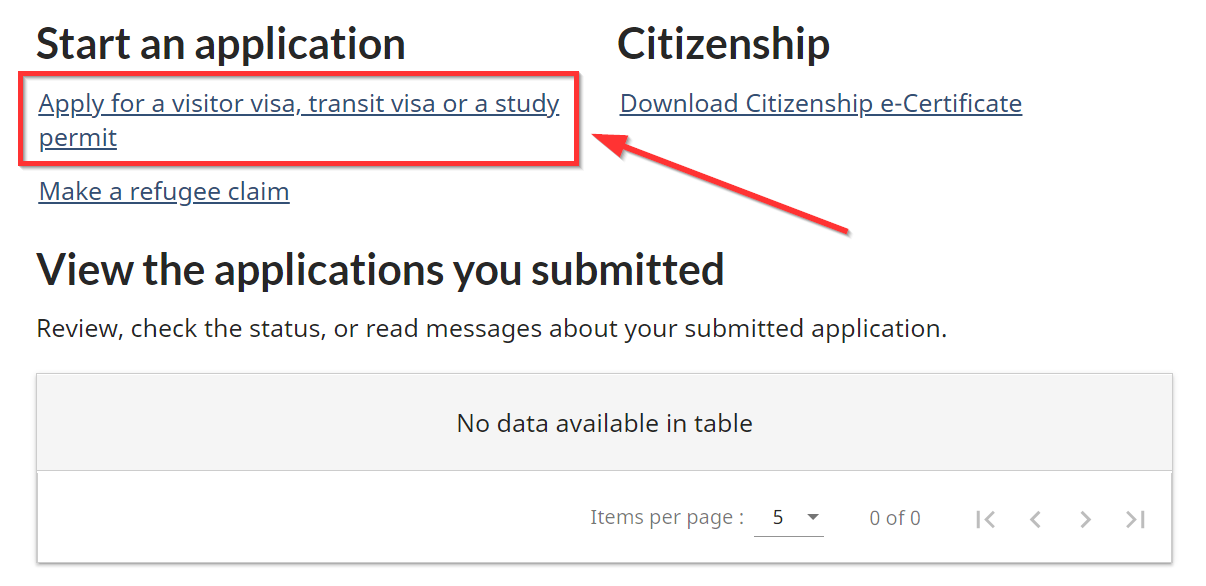 كيفية الحصول على فيزا ترانزيت كندا 6