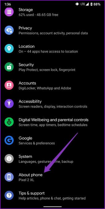 أفضل 10 خيارات لمطور برامج أندرويد يجب أن تجربها 27 قائمة الإعدادات