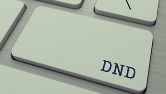 إيقاف وضع عدم الإزعاج