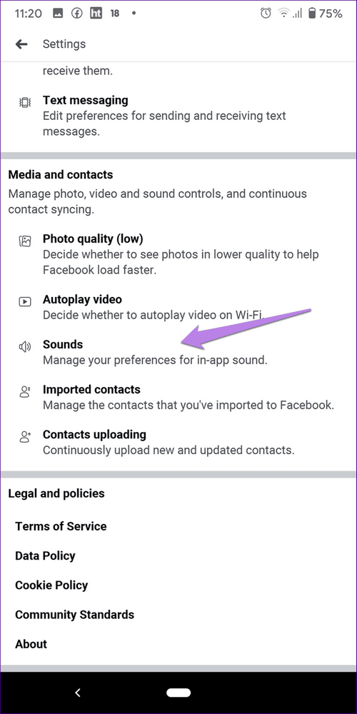 نصائح حول نصائح تطبيق فيسبوك lite الميزات المخفية 13