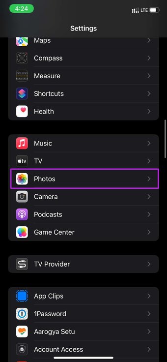 افتح الصور لإصلاح مقاطع الفيديو التي لا تعمل على صور i Phone