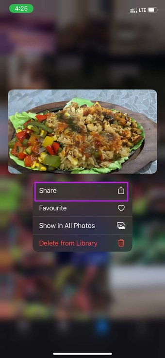 حدد مشاركة إصلاح مقاطع الفيديو التي لا تعمل على صور i Phone