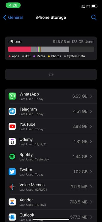 إصلاح عدم تشغيل مقاطع الفيديو على آيفون 34 تحقق من تخزين i Phone لإصلاح مقاطع الفيديو التي لا تعمل على صور i Phone