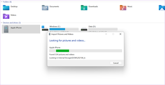 طريقة توصيل I Phone بجهاز كمبيوتر ويندوز 11 12