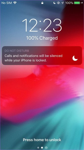 وضع الطائرة مقابل عدم الإزعاج مقابل الوضع الصامت على آيفون ايباد 9