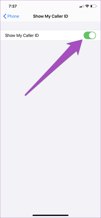 إصلاح فشل مكالمة iphone 07