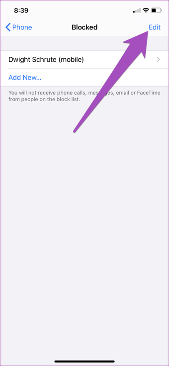 إصلاح فشل مكالمة آيفون 10