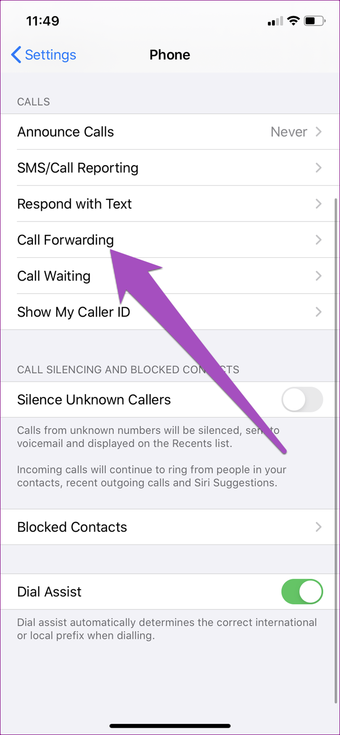 إصلاح فشل مكالمة آيفون 13