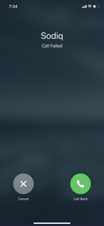 فشل إصلاح مكالمة آيفون 17