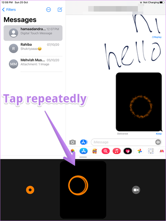 حيل نصائح Imessage مثل المؤثرات الخاصة بيو بيو 17