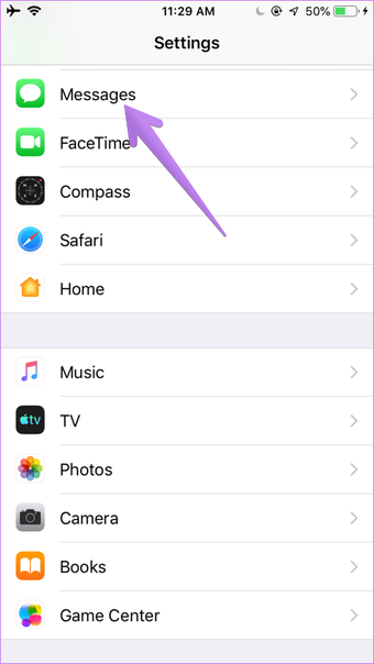 تم تسجيل خروج Imessage خطأ 1