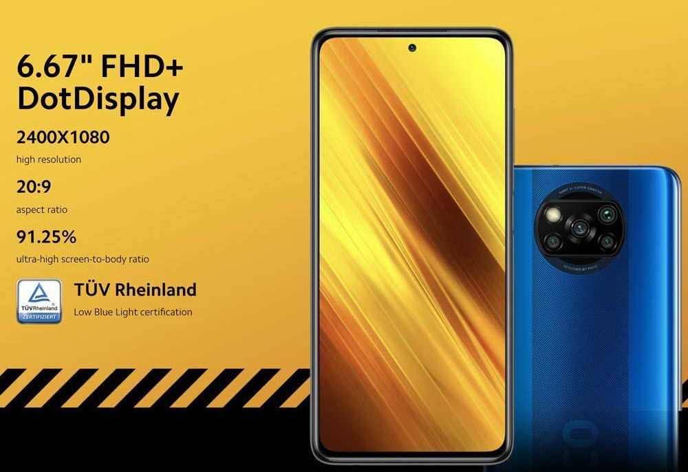 أفضل جوالات شاومي لعام 2023 7 Xiaomi Poco X3 NFC