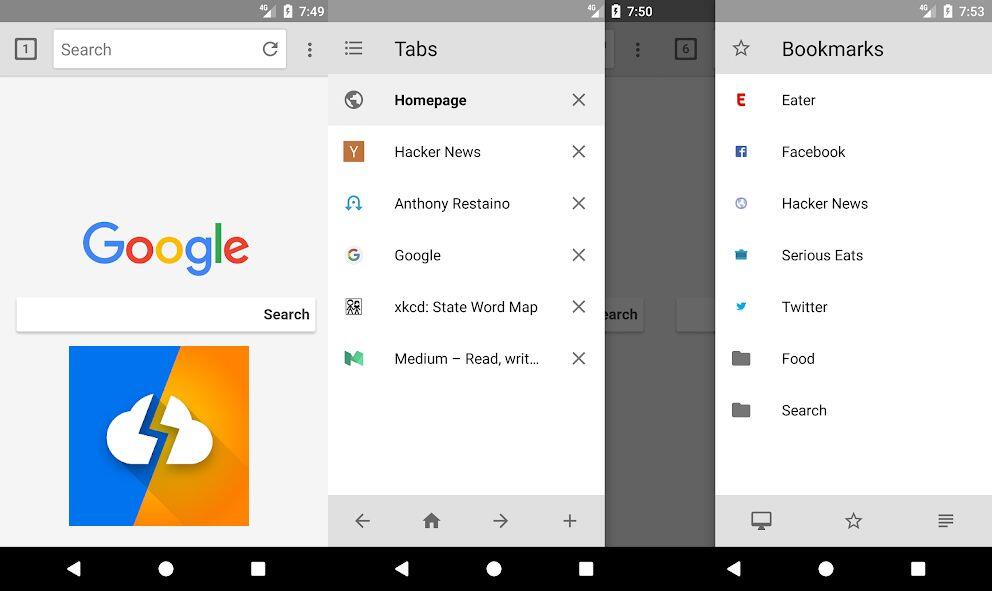 متصفح Lightning Browser Plus‏