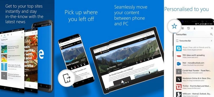 متصفح Microsoft Edge‏