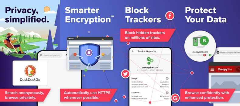 متصفح DuckDuckGo للخصوصية