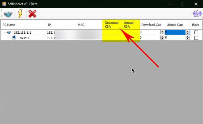 Selfishnet indirme ve kurulum 54 قراءة سرعات كل جهاز