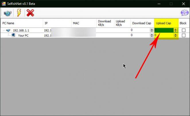 Selfishnet indirme ve kurulum 55 تحديد سرعة النت للاجهزة المتصلة بالراوتر