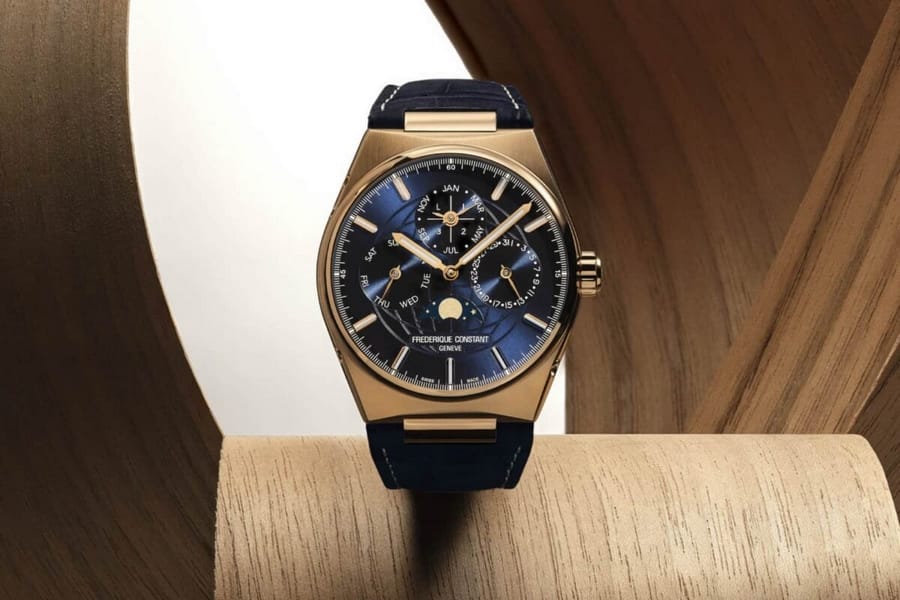 أفضل 50 علامة تجارية للساعات الفاخرة في عام 2023 115 فريدريك كونستانت هاي لايف التقويم الدائم روز جولد