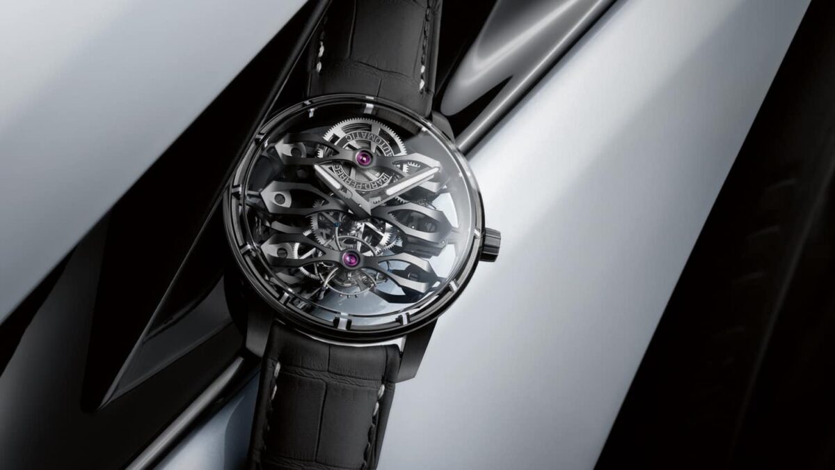 أفضل 50 علامة تجارية للساعات الفاخرة في عام 2023 129 Girard-Perregaux Tourbillon مع ثلاثة جسور طائرة من إصدار أستون مارتن