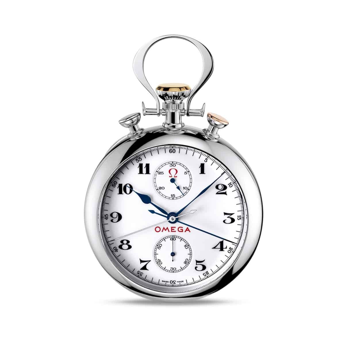 أفضل 20 ساعة أوميغا يمكنك شراؤها في عام 2023 49 ساعة الجيب الأوليمبية أوميغا 1932