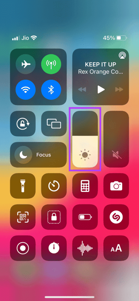 منزلق السطوع