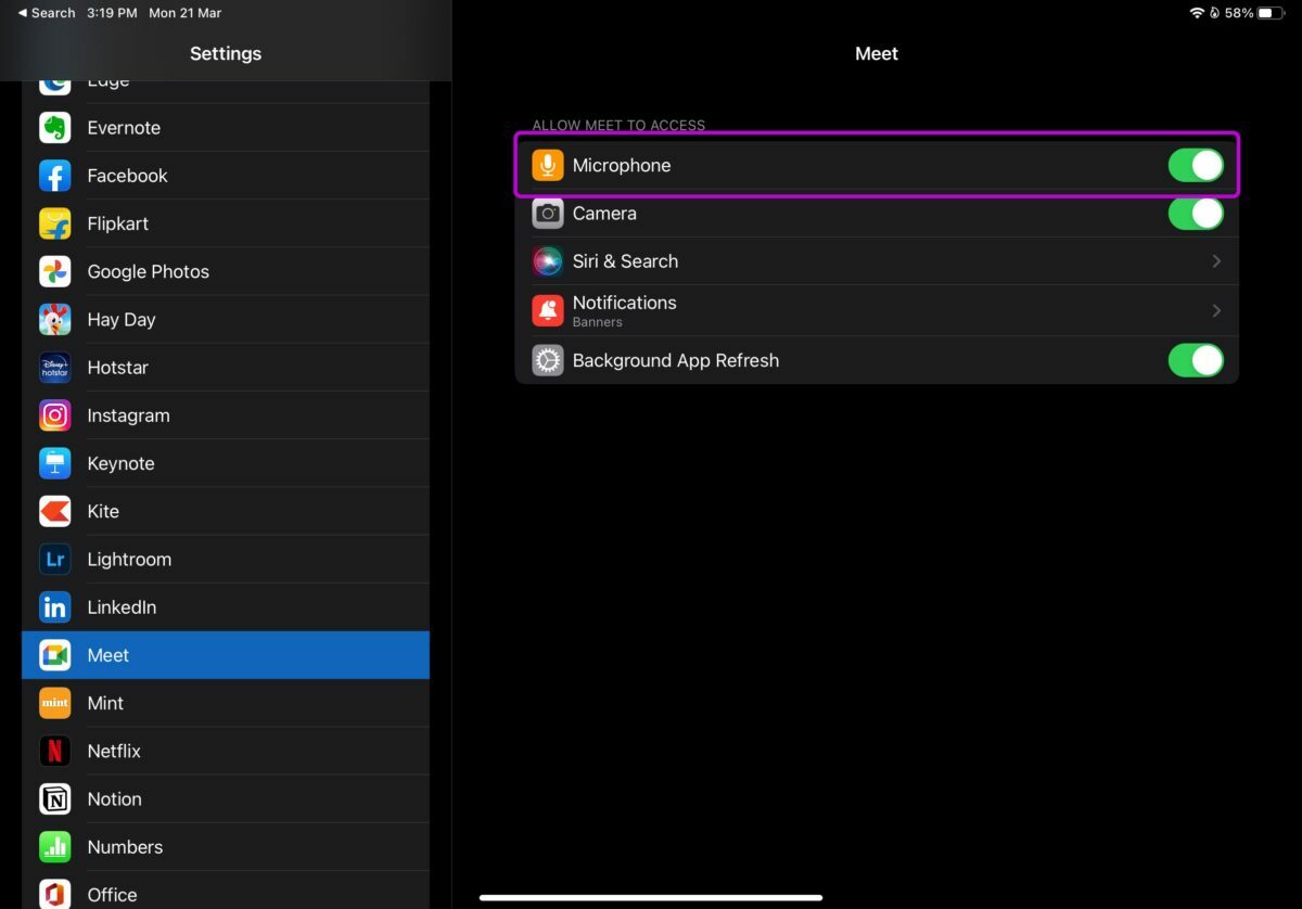 أفضل 10 طرق لإصلاح عدم عمل الميكروفون على ايباد