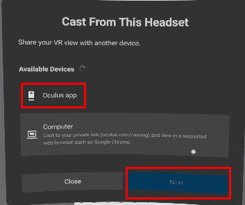 624c7887b31de VR Oculus Quest 2: طريقة الإرسال إلى الجوال