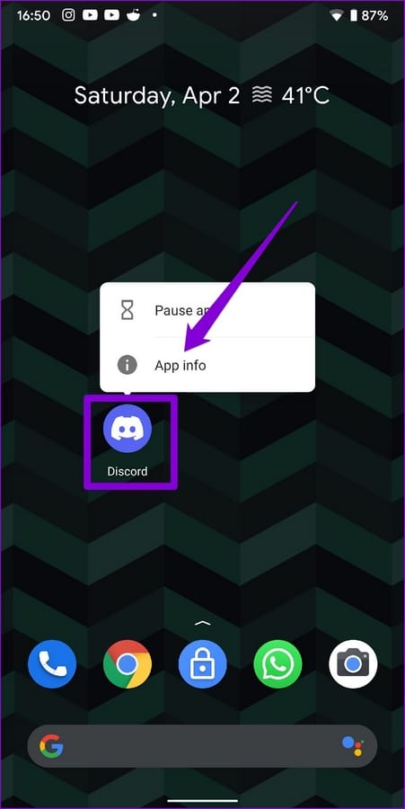 624dad99960ee أفضل 6 طرق لإصلاح أعطال تطبيق ديسكورد على نظام أندرويد