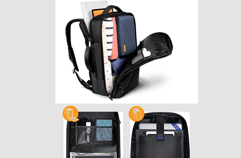 624daddac84b6 أفضل شنط لاب توب ظهر مقاومة للماء والأمطار