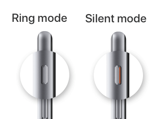 آيفون Ring and Silent Mode