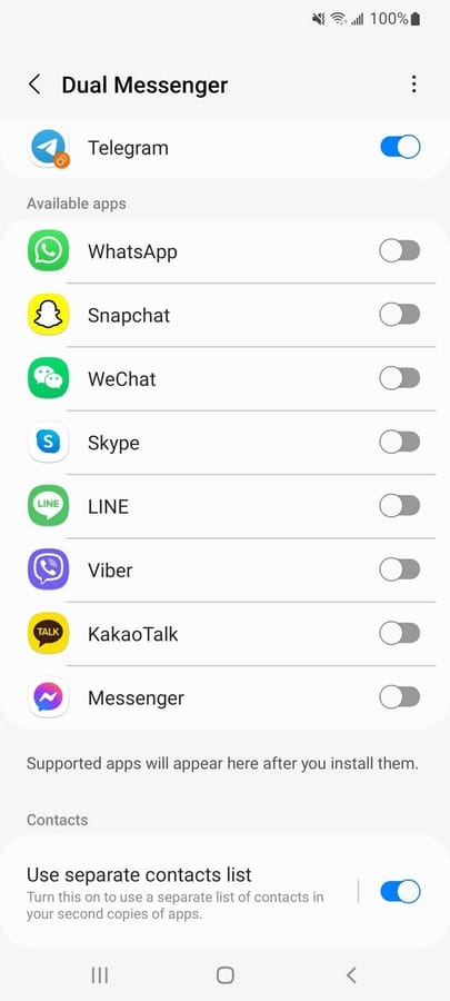 طريقة استنساخ أي تطبيق أندرويد على جوال سامسونج جالكسي الخاص بك دون استخدام أي أدوات خارجية