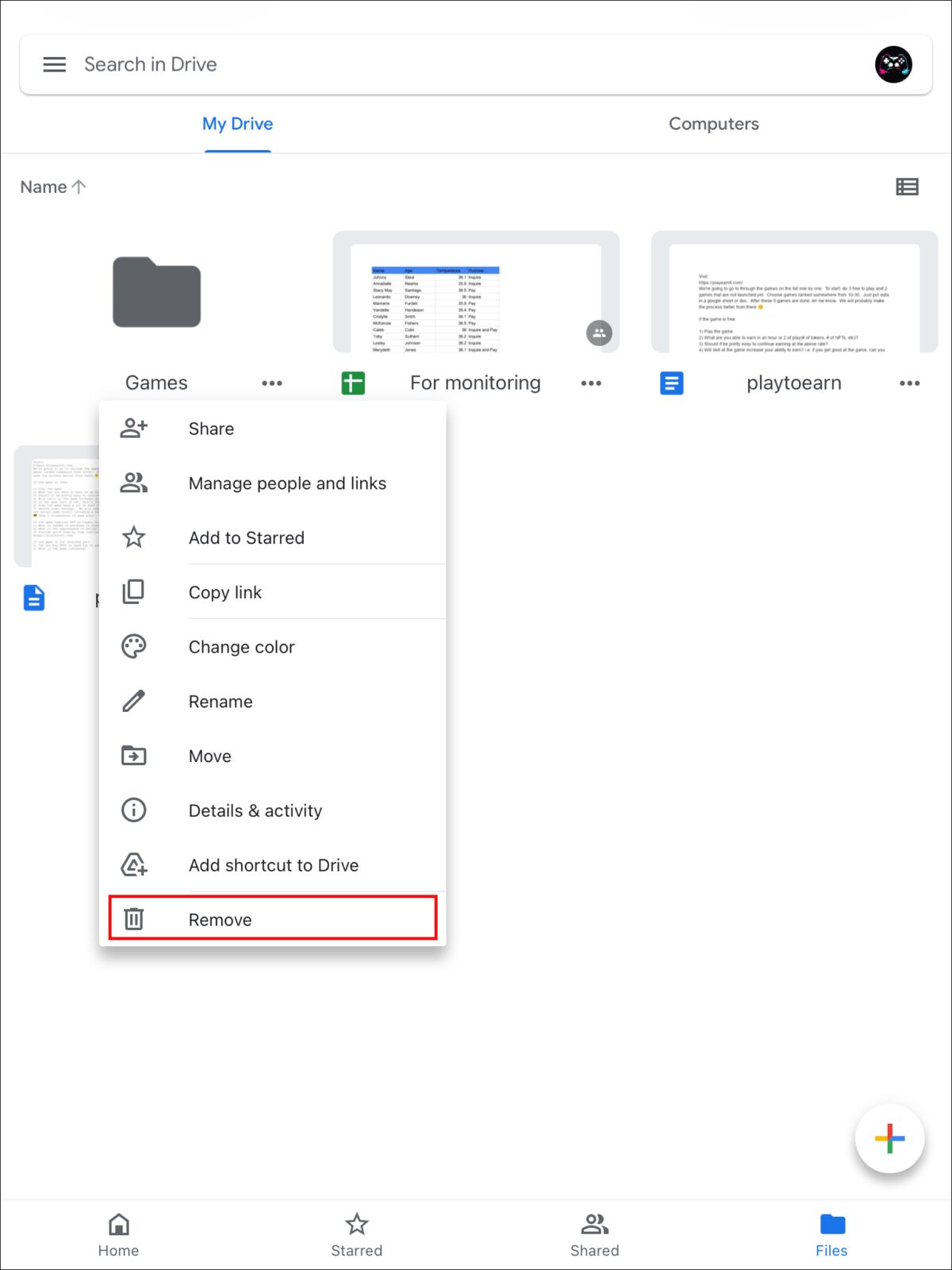 طريقة حذف الملفات من جوجل درايف على كل الأجهزة 107 62540e22a59f5 طريقة حذف الملفات من جوجل درايف على كل الأجهزة