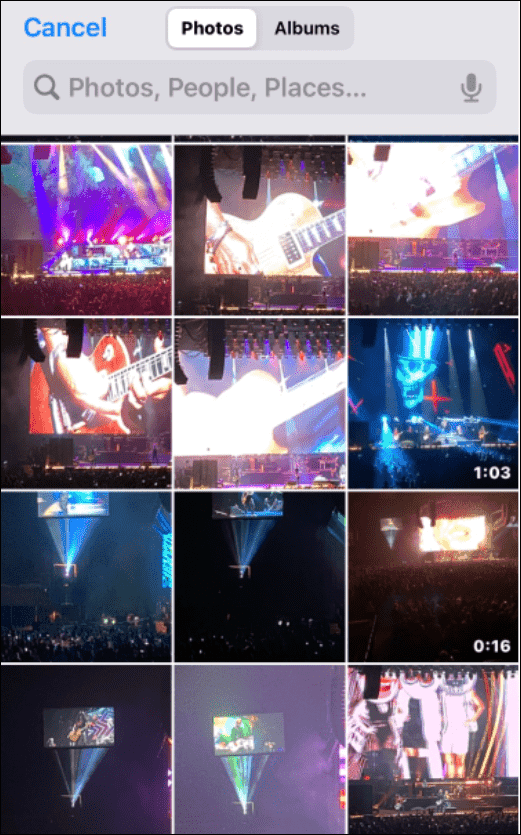 إرسال مقاطع فيديو عن الديسكورد