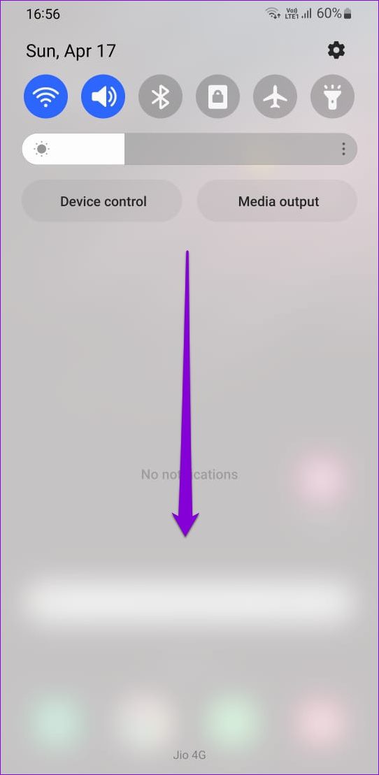 626358d900c97 طريقة استخدام لوحة الإعدادات السريعة على جوالات سامسونج