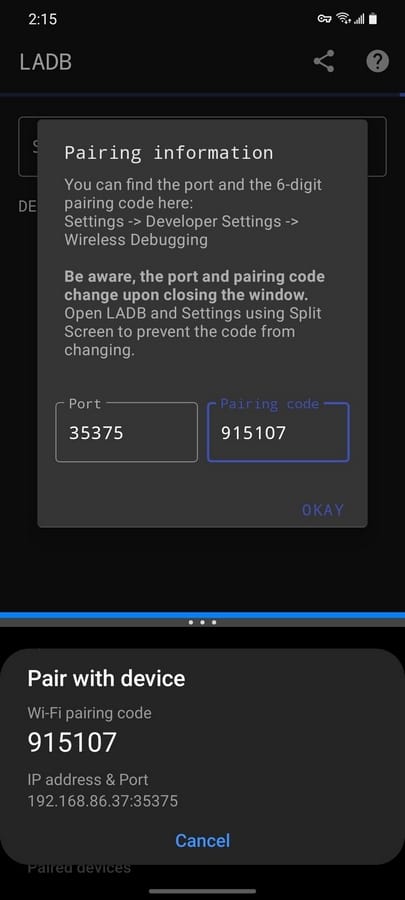 طريقة إرسال أوامر ADB إلى جوالك بدون كمبيوتر أو روت 26 طريقة إرسال أوامر ADB إلى جوالك بدون كمبيوتر أو روت