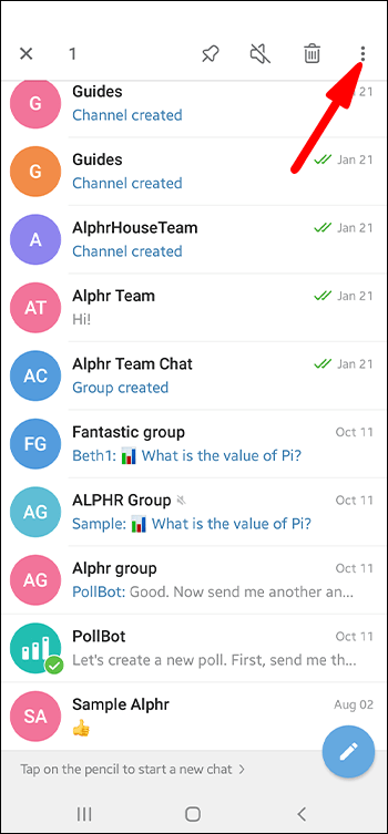 6263dc744005c طريقة اخفاء الدردشة في تيليجرام دون حذف