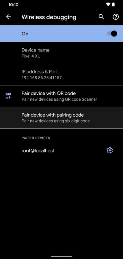 طريقة إعداد تصحيح الأخطاء اللاسلكية على نظام أندرويد 11 لإرسال أوامر ADB بدون كابل USB