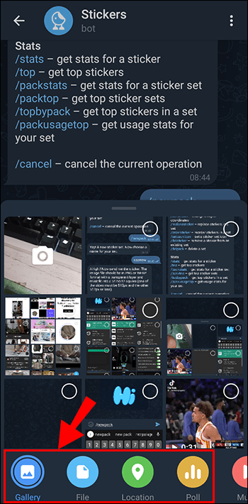 626406e38389f طريقة إنشاء ملصقات مخصصة لـ تيليجرام