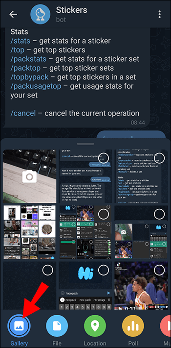 626406e4b0948 طريقة إنشاء ملصقات مخصصة لـ تيليجرام