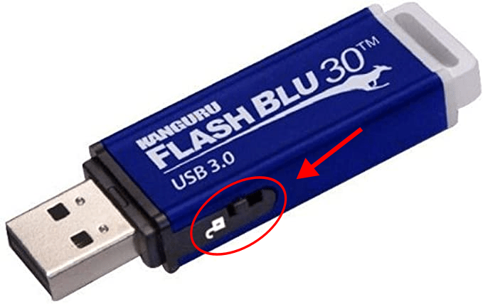62645b03ef045 طريقة إزالة الحماية ضد الكتابة من USB