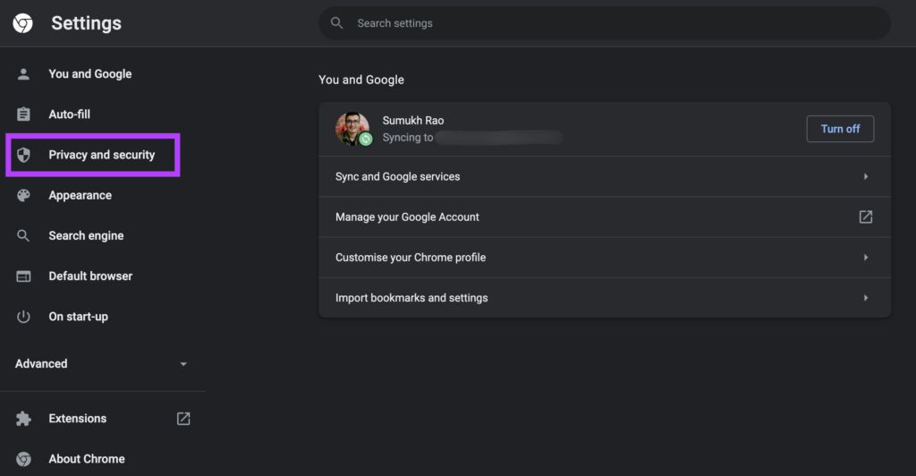 Privacy and Security