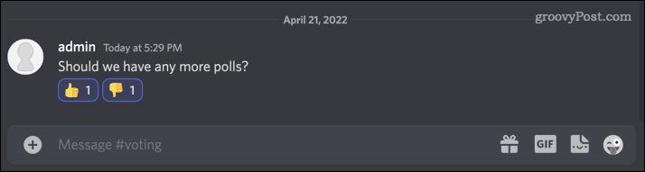 ممتاز رد الفعل على الديسكورد