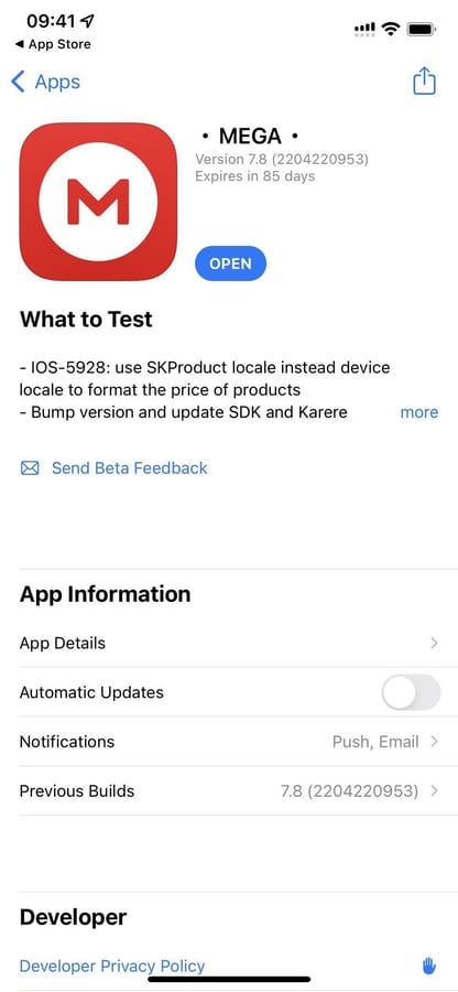 طريقة العثور على رقم الإصدار لأي تطبيق على آيفون أو ايباد - حتى تطبيقات آبل
