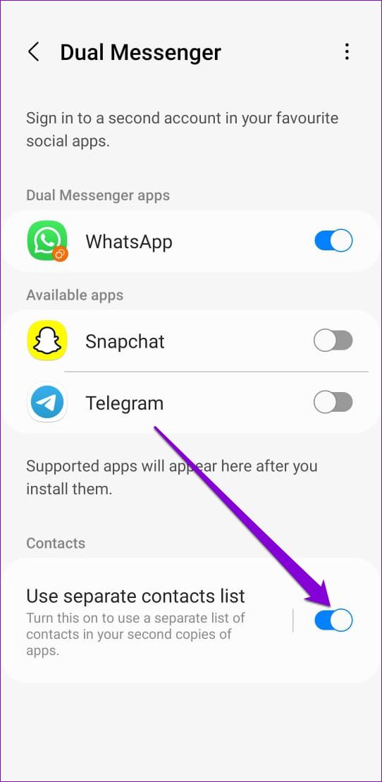 626bf50f4282a How to use Dual Messenger on Samsung Galaxy phones