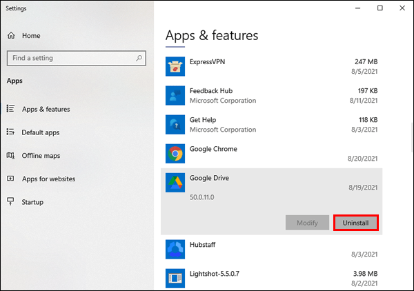طريقة إلغاء تثبيت جوجل درايف 122 626cecb4af0c0 طريقة إلغاء تثبيت جوجل درايف